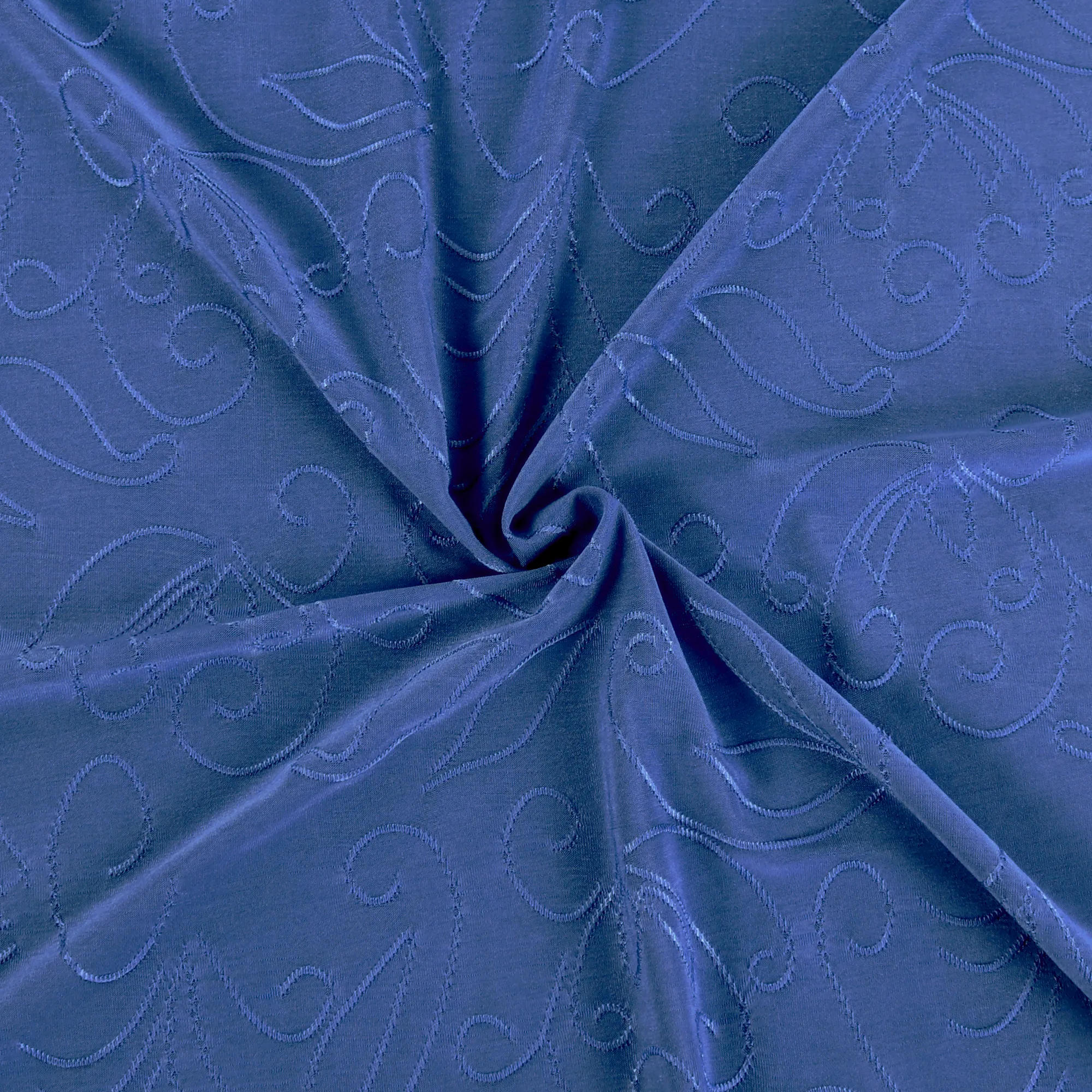 55" 180-190GSM 25 Color Polyester Single Spandex Knit Jacquard Piece Dyed Fabric by The Yard