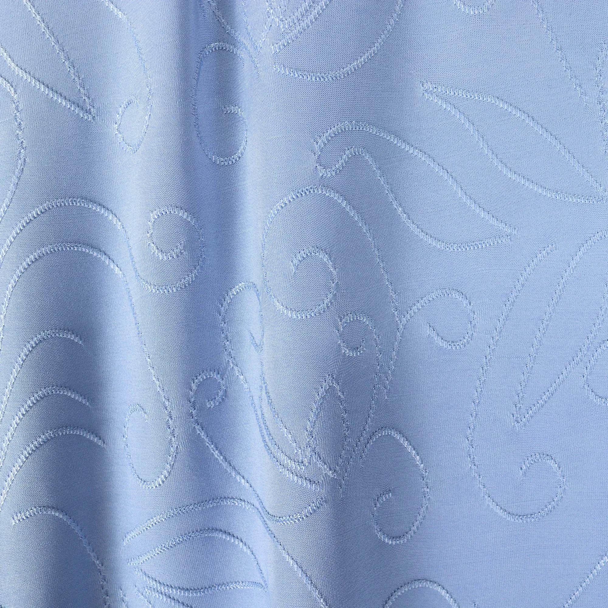 55" 180-190GSM 25 Color Polyester Single Spandex Knit Jacquard Piece Dyed Fabric by The Yard