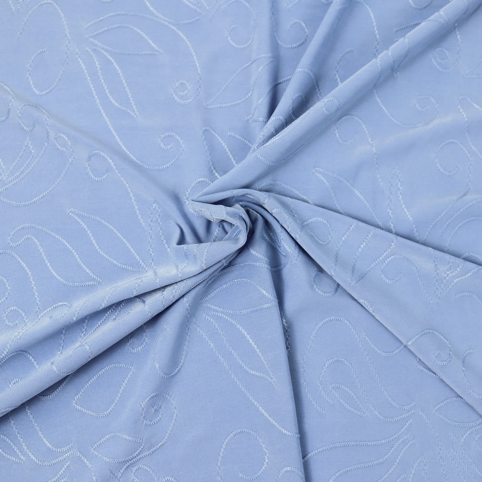 55" 180-190GSM 25 Color Polyester Single Spandex Knit Jacquard Piece Dyed Fabric by The Yard