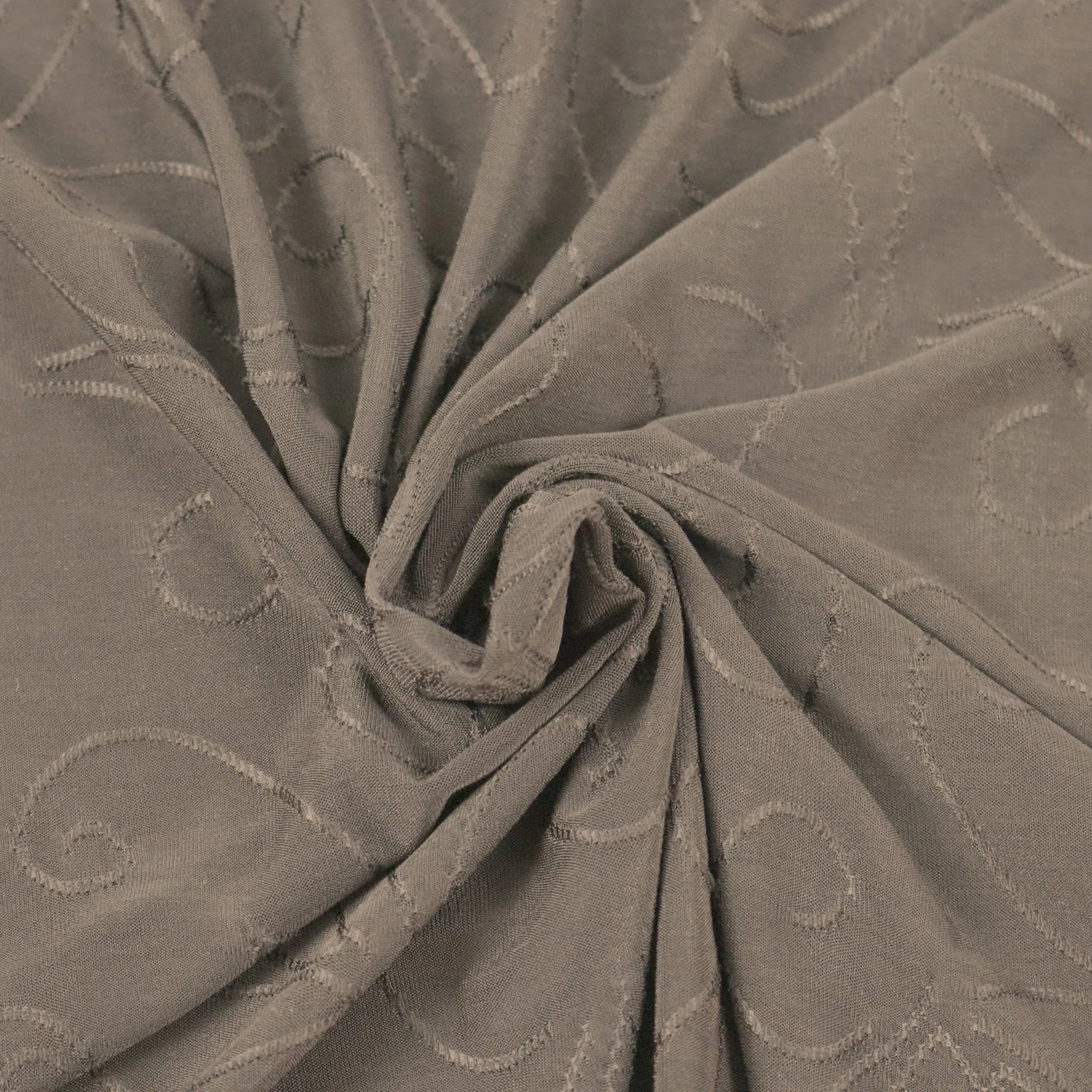 55" 180-190GSM 25 Color Polyester Single Spandex Knit Jacquard Piece Dyed Fabric by The Yard