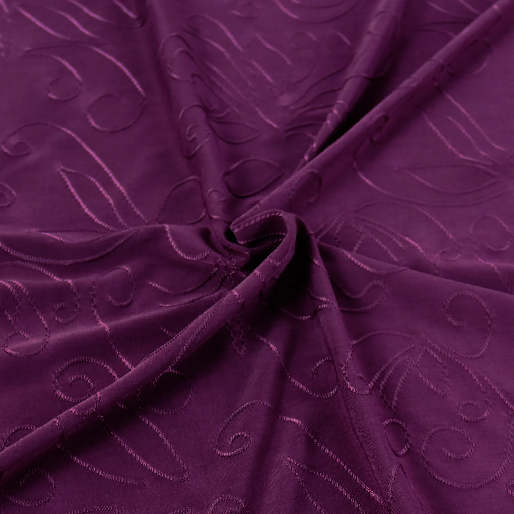 55" 180-190GSM 25 Color Polyester Single Spandex Knit Jacquard Piece Dyed Fabric by The Yard