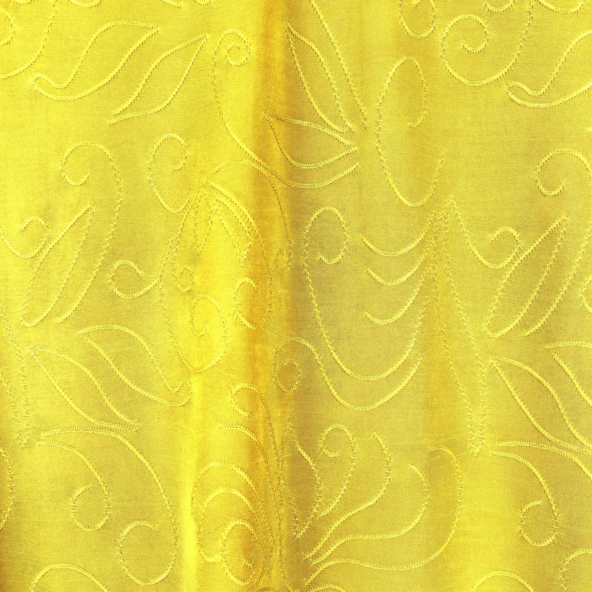 55" 180-190GSM 25 Color Polyester Single Spandex Knit Jacquard Piece Dyed Fabric by The Yard