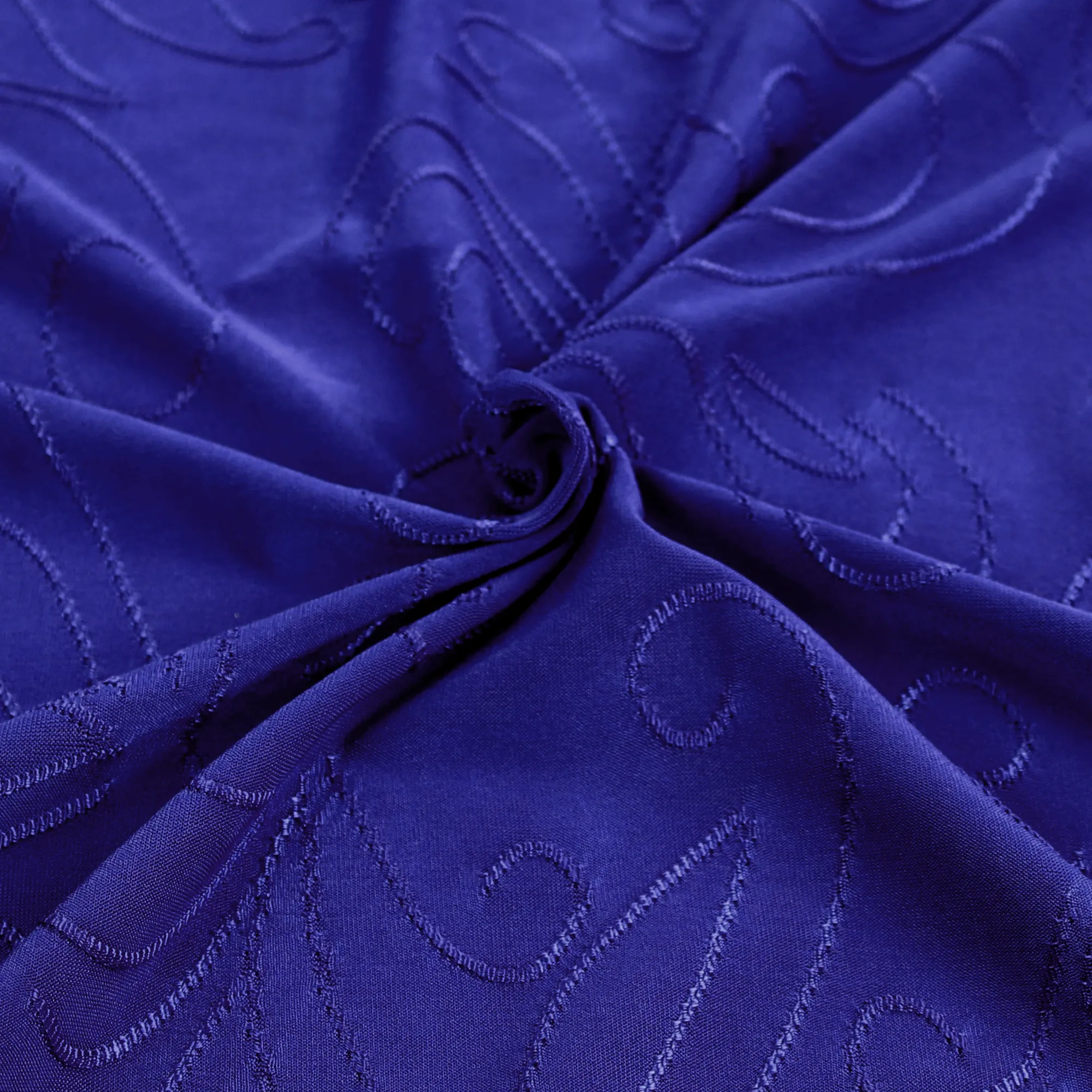 55" 180-190GSM 25 Color Polyester Single Spandex Knit Jacquard Piece Dyed Fabric by The Yard