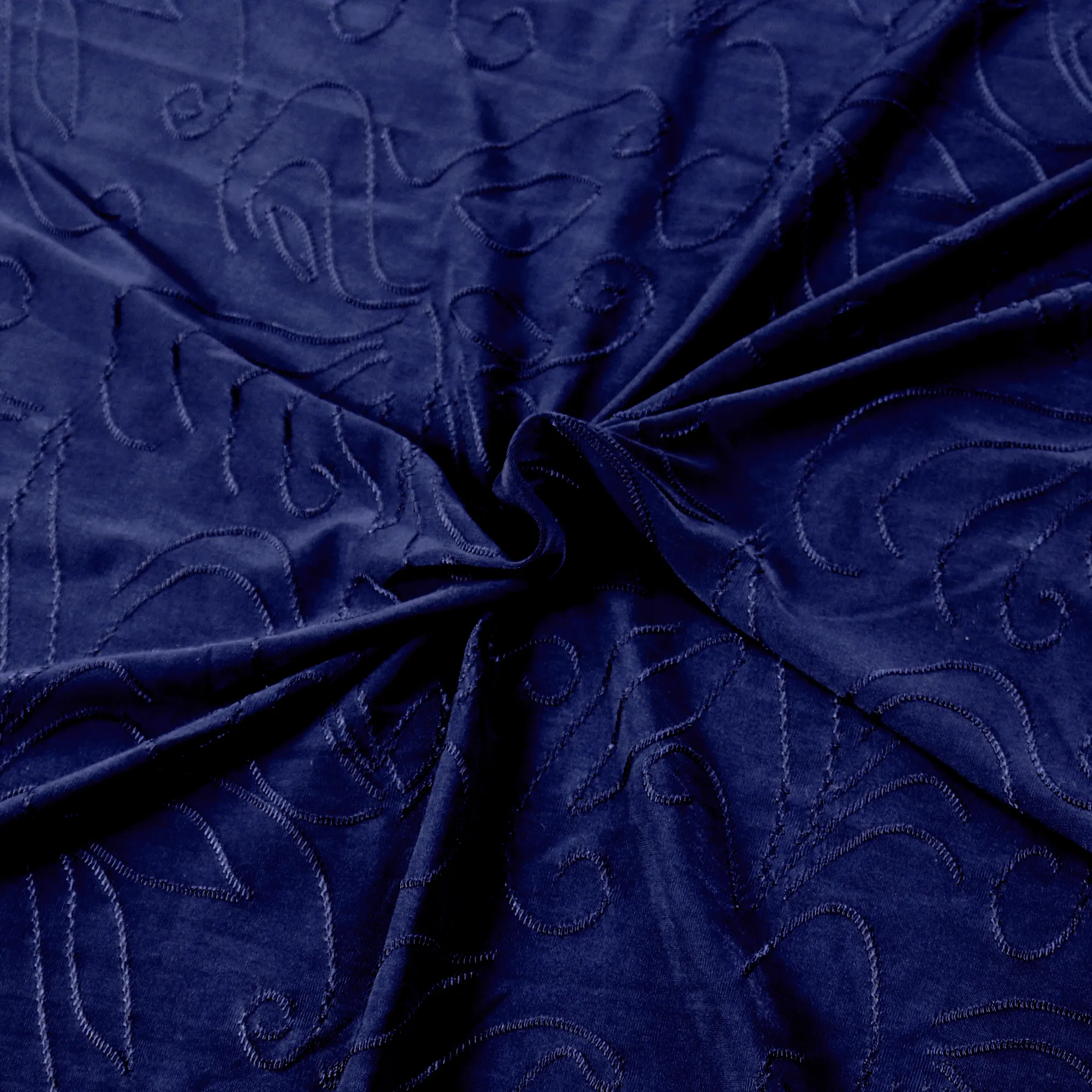 55" 180-190GSM 25 Color Polyester Single Spandex Knit Jacquard Piece Dyed Fabric by The Yard