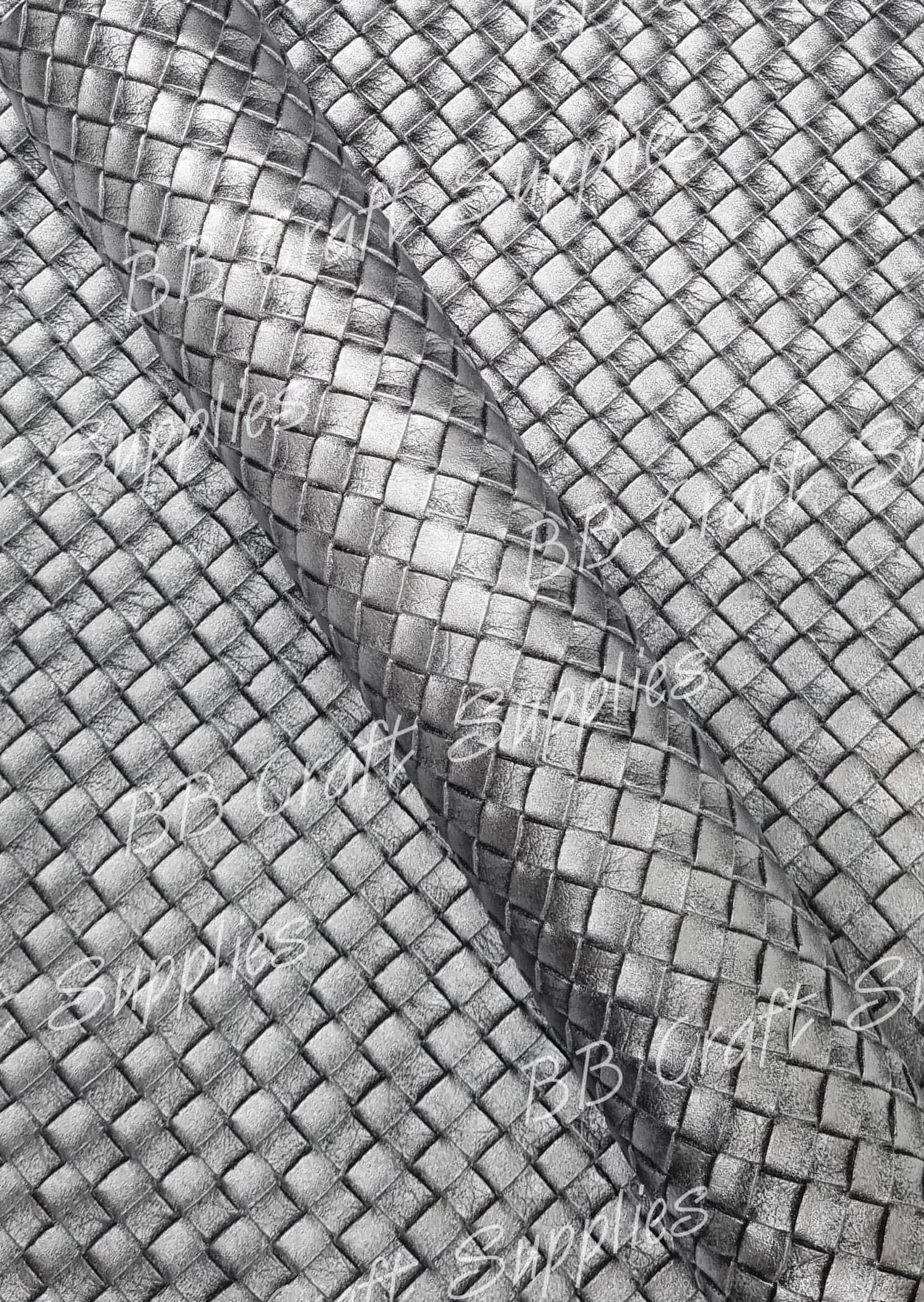 Basket weave Silver