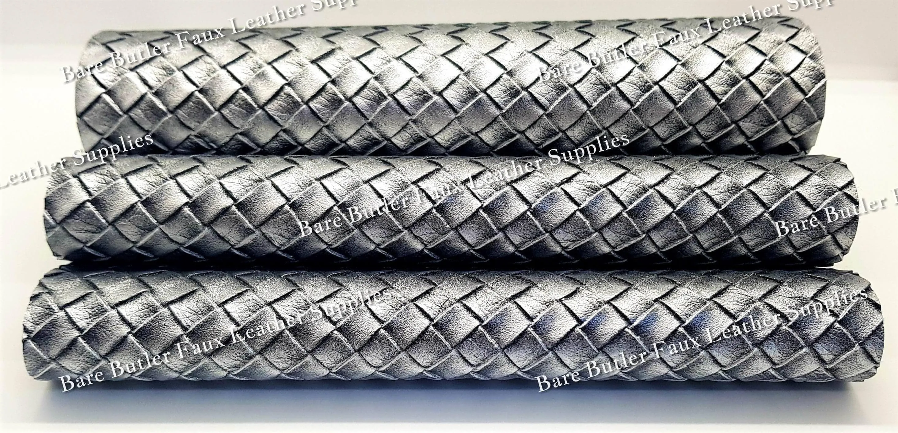 Basket weave Silver