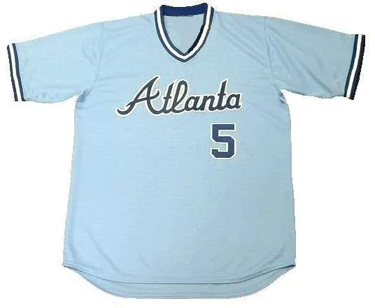 Bob Horner 1982 Braves Throwback Jersey