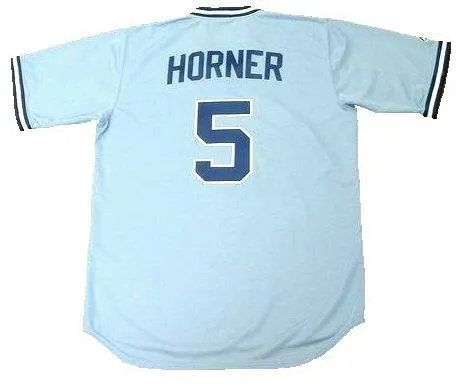 Bob Horner 1982 Braves Throwback Jersey