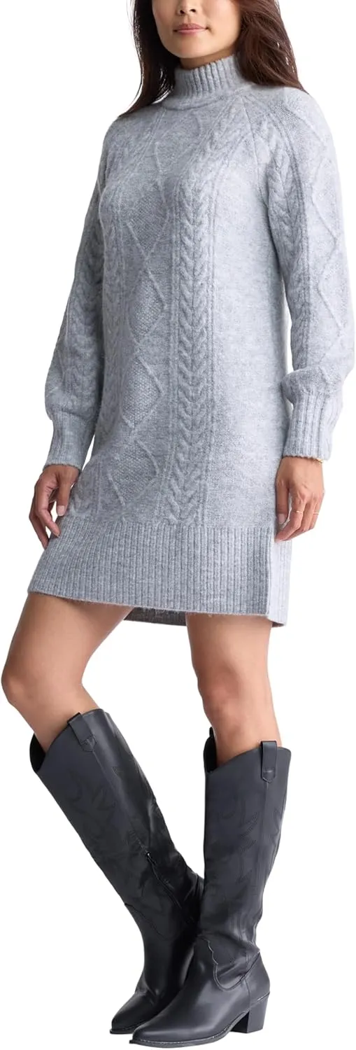 Buffalo David Bitton Women's Levelle Turtleneck Sweater Dress