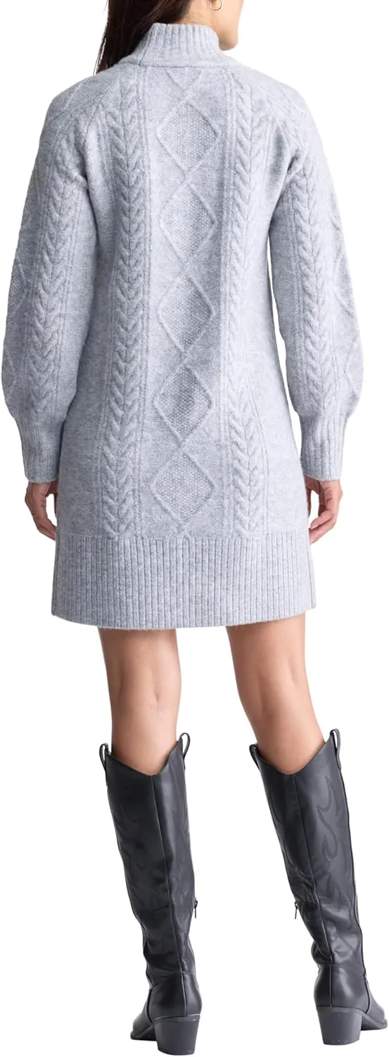 Buffalo David Bitton Women's Levelle Turtleneck Sweater Dress