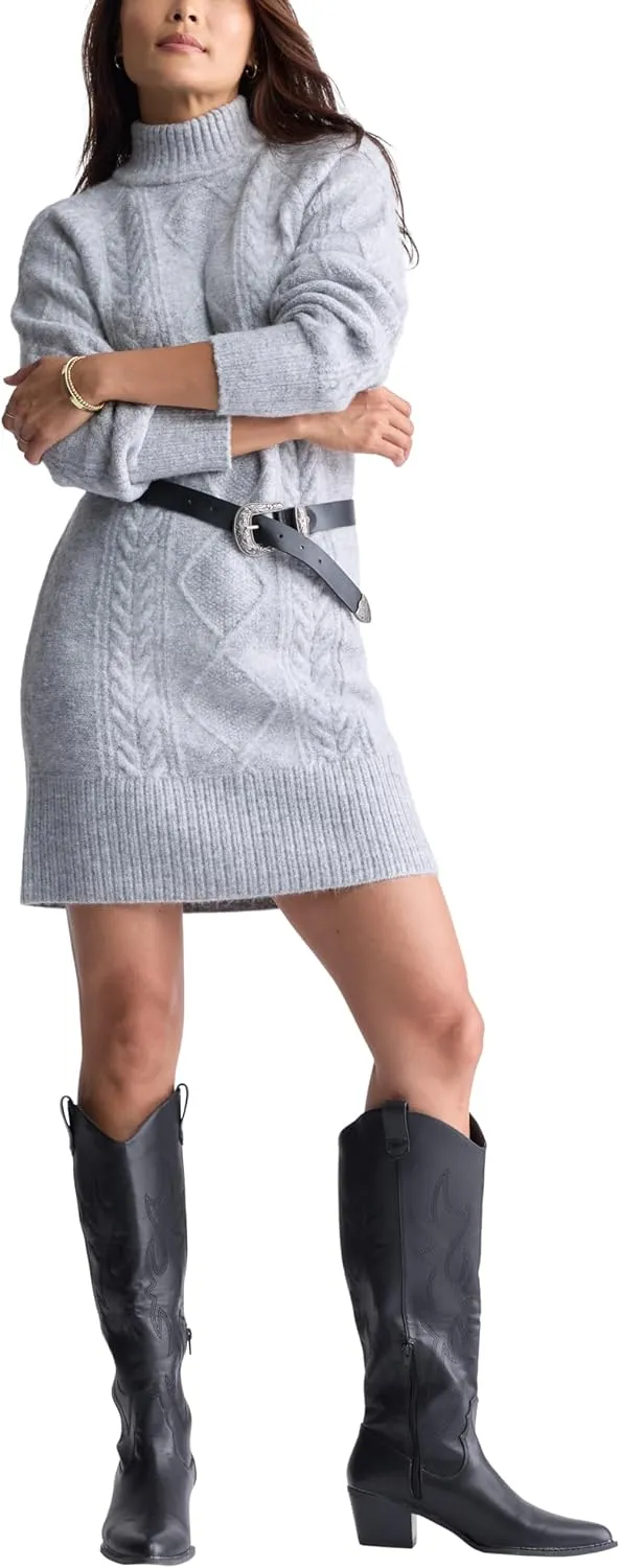 Buffalo David Bitton Women's Levelle Turtleneck Sweater Dress