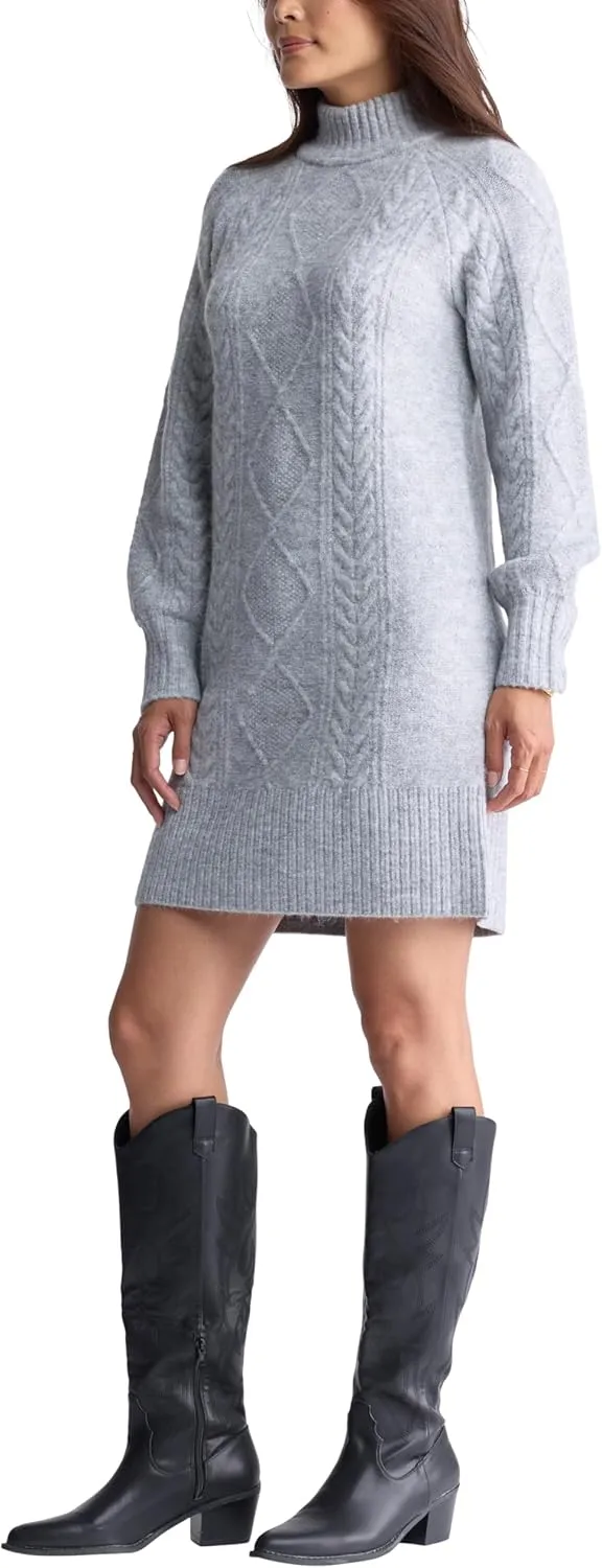 Buffalo David Bitton Women's Levelle Turtleneck Sweater Dress