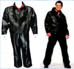 Elvis Costume / Leather Two-Piece Rock Star Costume
