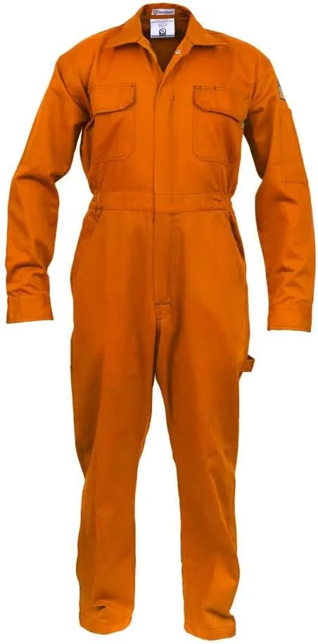 Flame Resistant FR Coverall - 88% C / 12% Nylon - 7oz
