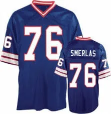 Fred Smerlas Buffalo Bills Throwback Football Jersey