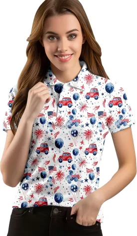 Funny Golf Shirts for Women Short Sleeve Quick Dry Tennis Shirts Athletic Tops for Yoga Tennis
