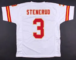Jan Stenerud Kansas City Chiefs Throwback Football Jersey