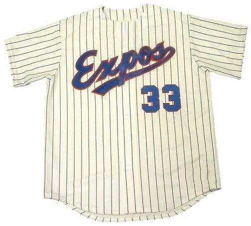 Larry Walker Montreal Expos Throwback Jersey