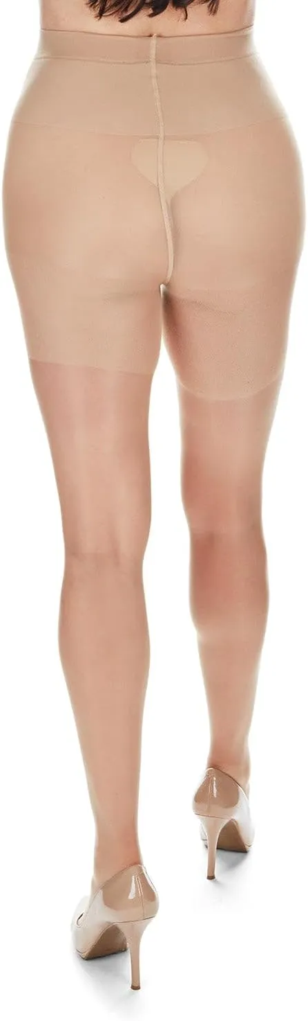 MeMoi Women's 12 Denier Sheer Maternity Pantyhose with Extra Large Waist