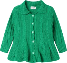 Mud Kingdom Girls Cardigan Sweaters Button Up
