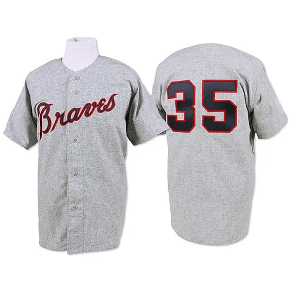 Phil Niekro 1969 Atlanta Braves Home Jersey
