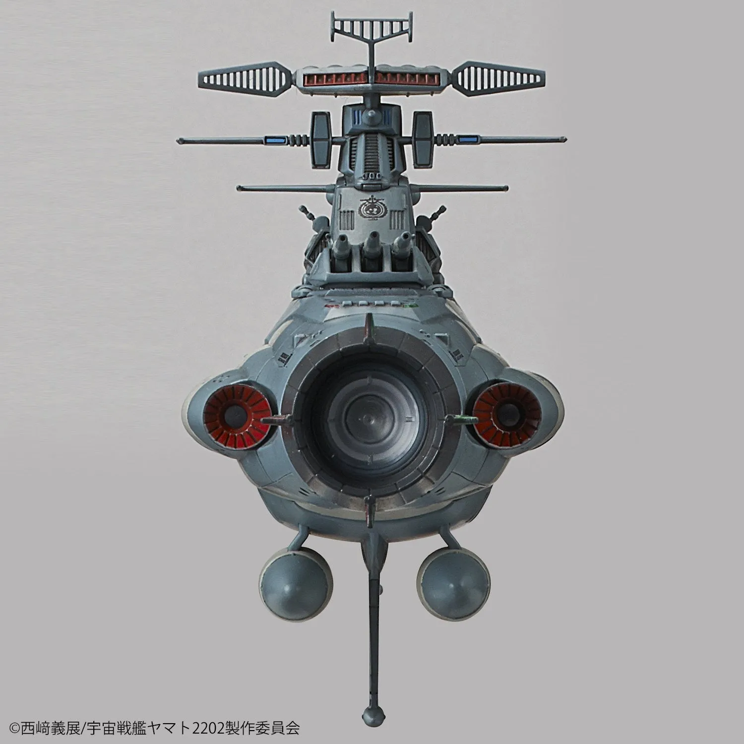 Space Battleship Yamato 2202 U.N.C.F.D-1 Dreadnought 1/1000 scale
