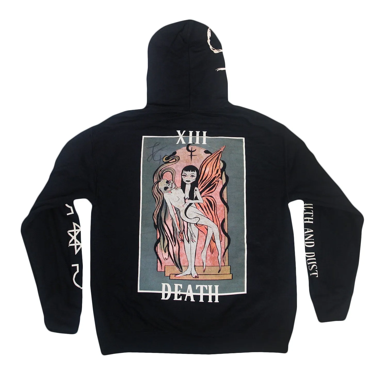 Tarot (Death) Signed Black Hoodie